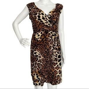 Nanette Lepore Silk Leopard Mini Dress